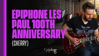 Video thumbnail for Epiphone Les Paul 100Th Anniversary (Cherry) by Alexandre Fagundes