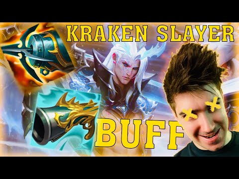 KRAKEN SLAYER BUFF IS OUT!!! (New Patch) Viego Jungle League of Legends