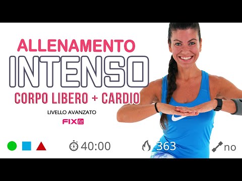 Allenamento Completo A Casa: Total Body A Circuito (Liv. Avanzato)