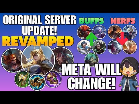 Original Server Update is Here! Freya Rework, Hilda Rework, & Big Meta Changes! | Nexus Event Skins