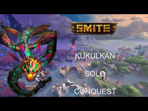 Smite Kukulkan, conquest, solo lane, es demasiado tryhard!!! xD