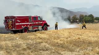 San Jacinto: Vegetation fire