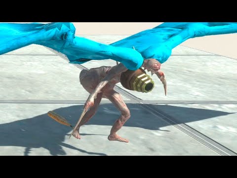 Flying Saber Ghoul vs EVERY UNIT - Animal Revolt Battle Simulator