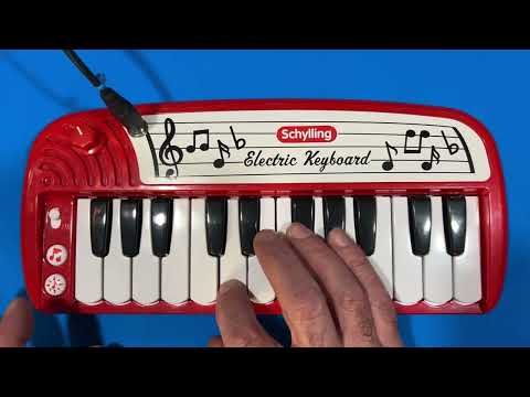 Circuit Bent Schylling Electric Keyboard