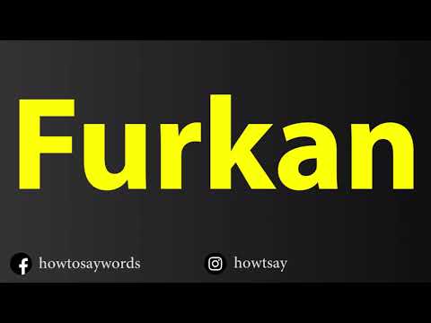 How To Pronounce Furkan