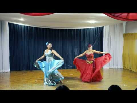 Show de Final de Ano Núcleo Shams. Dança cigana Iniciante.