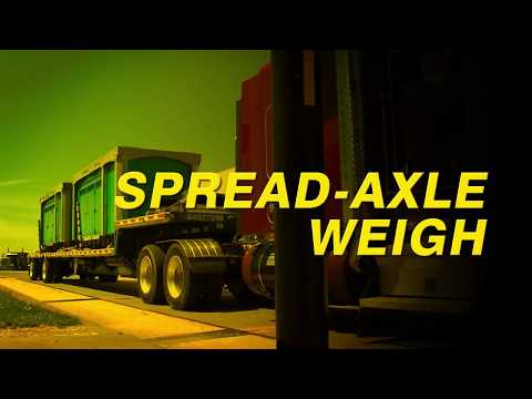 How to do a Spread Axle Weigh on a CAT Scale