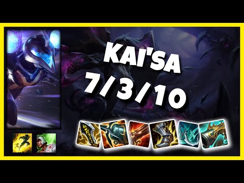 Kai'Sa vs Caitlyn OCE Challenger BOT (7/3/10) - v11.6