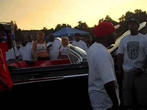 Black Mikey at the MITCHY SLICK & MENACE SHOOT