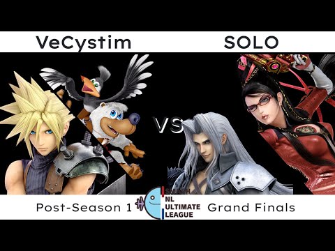 SNUL Post-Season 1 Grand Final - VeCystim (Banjo, Cloud) Vs. SOLO (Bayonetta, Sephiroth)
