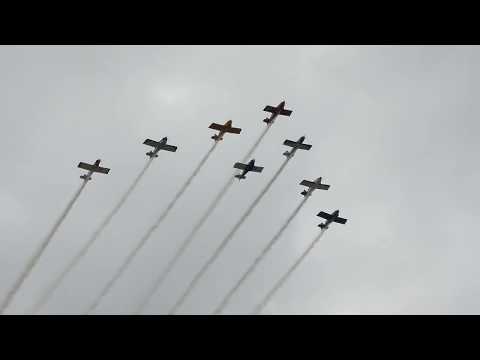 RV Formations and West Coast Ravens Oshkosh 2018 Thursday