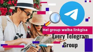 Sidee loo helaa Telegram group walba Lingiisa || Hel daqiiqo.