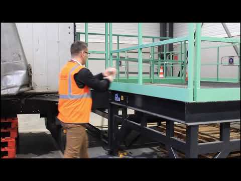 Rampe de quai mobile AZ RAMP FORMATION 2020 - Spécialement conçue pour centres de formation cariste, CACES RECO R.489 et ED6059_5