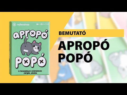 Apropó popó  | Bemutató - reflexshop