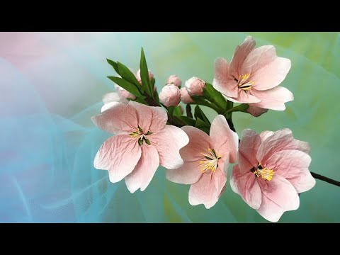 ABC TV | How To Make Cherry Blossom Flower With Sticky Petal Notes - Craft Tutorial