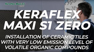 Keraflex Maxi S1 Zero ragasztóhabarcs	