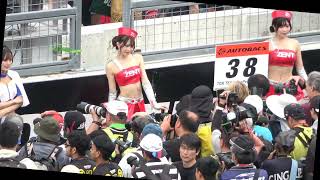 2024 SUPER GT Rd.3 SUZUKA #38 松田蘭 七瀬なな ZENTsweeties 決勝日ピットウォーク レースクイーン 4K