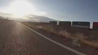 preview picture of video 'Dead Cow Road, AZ SR-238 East toward Maricopa, Arizona, 7 July 2014, GP040068'