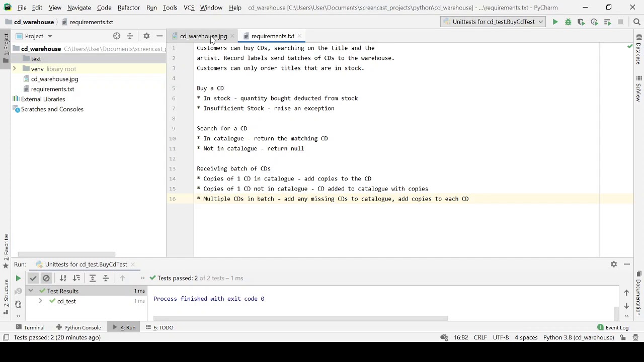 Test-Driven Development (TDD) in Python #3 - What Tests Should We Write?