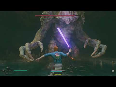How To Fight A Rancor And Win - Jedi Survivor
