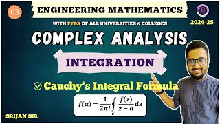 Download the video "03 | Complex Integration | Cauchy's Integral Formula | PYQs | Complex Methods"