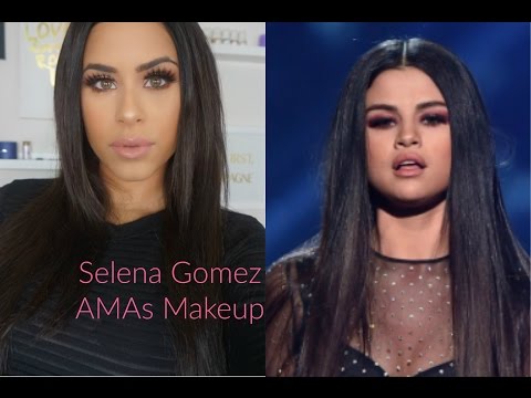Selena Gomez Inspired Makeup Tutorial | AMAs Performance
