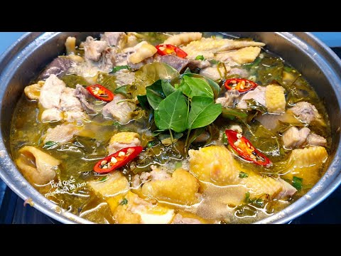 Lẩu gà lá giang
