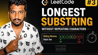 Download lagu LeetCode 3: Longest Substring Without Repeating Characters | Sliding Window   HashSet | C#. mp3
