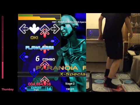 DDR/StepMania // 190' — PARANOiA Rebirth (X-Special) // Challenge sight-read
