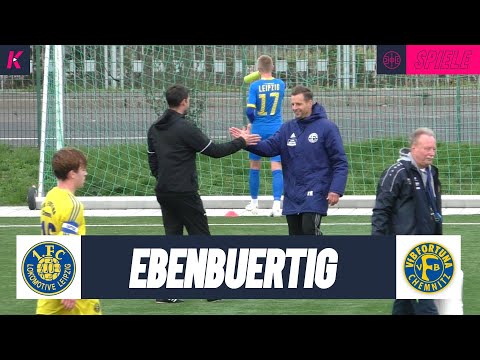 Duell zweier Aufstiegsaspiranten: 1. FC Lokomotive Leipzig - VfB Fortuna Chemnitz (U19 Landesliga)