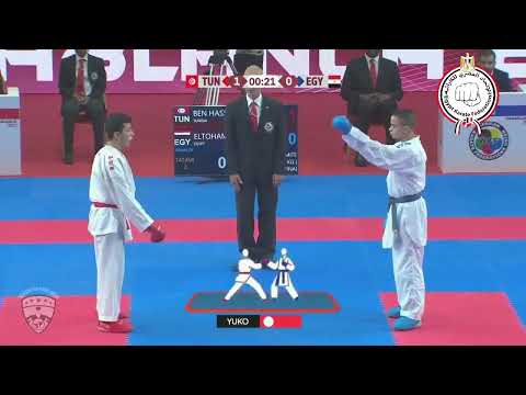 UFAK CADET, JUNIOR & SENIOR CHAMPIONSHIPS 2023 - Casablanca CADET KUMITE MALE -57 KG FINAL