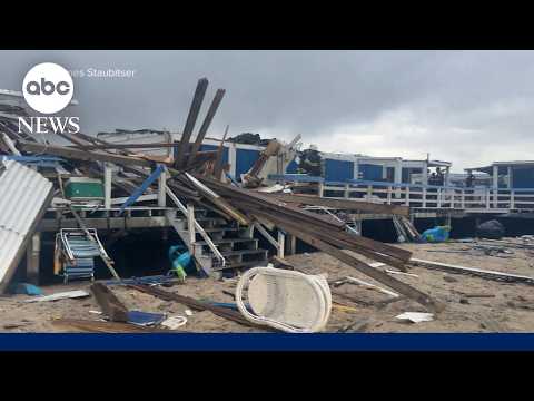 New storms moving in after rare Northeast tornadoes hit