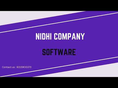 Online/Cloud-based Nidhi Company Software, Free demo available