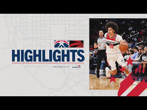 Highlights: Washington Wizards vs. Toronto Raptors | 10.12.25