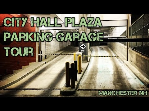 Tour of the Private City Hall Plaza Building Garage - Manchester NH