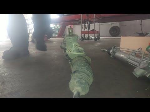 2004 Ford Freestar power steering rack replacement.