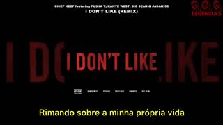 Chief Keef - I Don&#39;t Like (Remix) (feat. Pusha T, Kanye West, Big Sean &amp; Jadakiss) (Legendado)