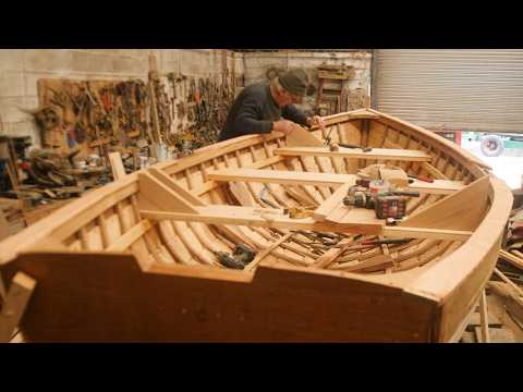 Building a Traditional Wooden Boat 14ft Clinker Punt EP_03