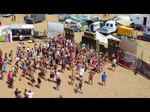 Teknival Teksud Reload vu par un drone - 11.14/08/2017