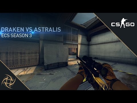 NiP draken - Double AWP kill vs astralis (ECS Season 3)