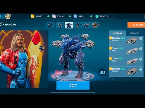 Unknown Ochokochi Machine Gun | Terminating all enemies | War Robots Gameplay