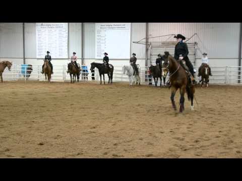 Kelly Corcoran - Individual Open Horsemanship - IHSA Western Semi-Finals 2014