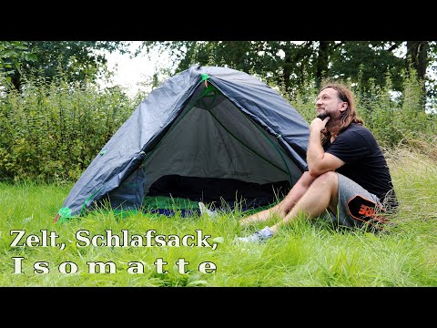 ZELT SCHLAFSACK ISOMATTE | SO SCHLAFE ICH IM ZELT