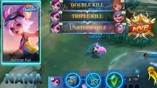 Download lagu 12 Kills!! Legendary Nana Deadly Midlane!! - MLBB mp3