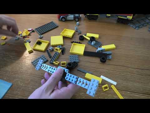 Building Lego City Cargo Train SET 7939 PART 4 4K