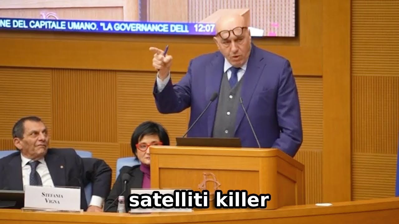 CROSETTO INTERVIENE AL CONVEGNO ​"LA GOVERNANCE DELLO SPAZIO - GIORNATA NAZIONALE DELLO SPAZIO 2025"