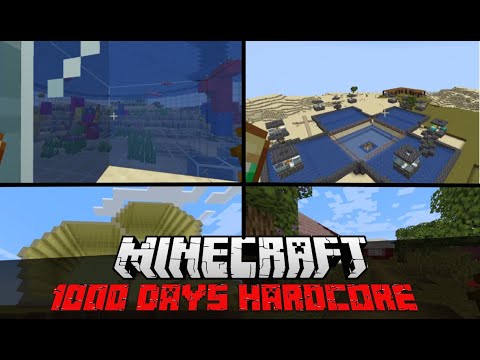 Unbelievable! I Survived 1000 Days in Hardcore Minecraft