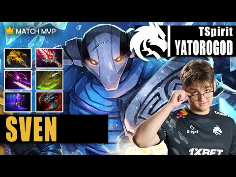 Sven Safelane | TSpirit.YATOROGOD | TI MODE ON YATORO SVEN 30 KILLS OMG | 7.32b Gameplay Highlights