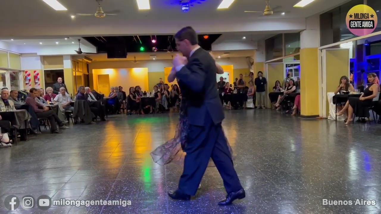 Martin Mateu y Maria Elena Ybarra - Milonga Gente Amiga - 12/NOV/2023 (2/2)