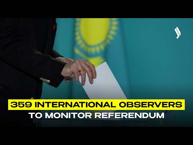 359 international observers to monitor referendum
